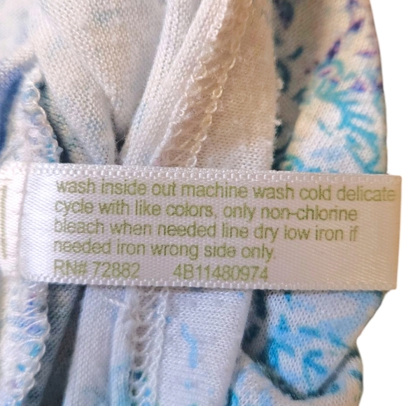 WM Y2K Embellished Paisley Tee Sz XL Fashion Bug Fairycore Bling 00s Spring - Picture 10 of 14